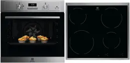 Electrolux EOD3H70X+EHF6240XXK beépíthető sütő + beépíthető főzőlap kép